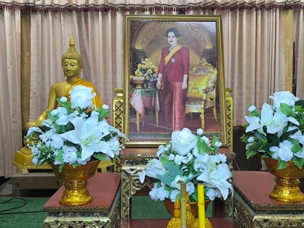 นครนายก วัดเกาะทอง ประกอบพิธีบำเพ็ญกุศล เพื่ออุทิศถวายพระราชกุศลแด่สมเด็จพระนางเจ้าสิริกิติ์ พระบรมราชินีนาถ พระบรมราชชนนีพันปีหลวง