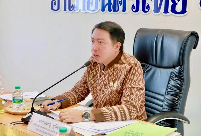 พิษณุโลก อบจ.พิษณุโลก ร่วมประชุมเตรียมการถดจัดงานประเพณีปักธงชัยและงานกาชาดอำเภอนครไทย ประจำปี 2568