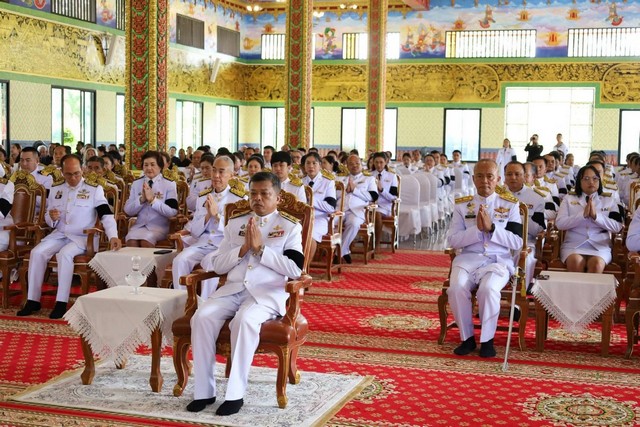 กระบี่-ประกอบพิธีบำเพ็ญกุศลสัตตมวาร (7 วัน) ถวายเป็นพระราชกุศลสมเด็จพระนางเจ้าสิริกิติ์ พระบรมราชินีนาถ พระบรมราชชนนีพันปีหลวง