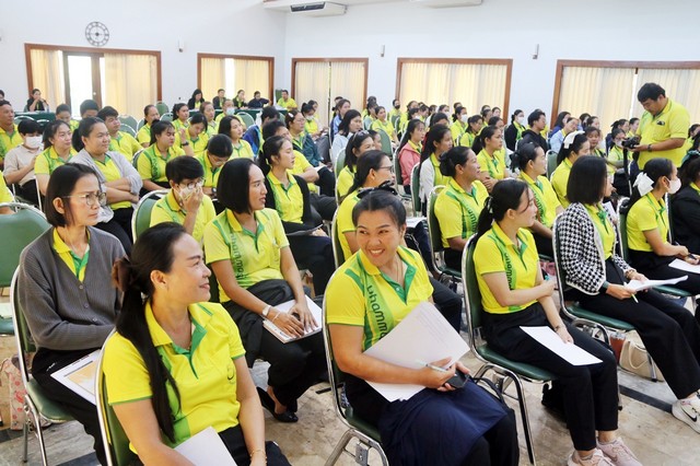 ชลบุรี-รร.ธัมมสิริศึกษาสัตหีบเปิด อบรม การเตรียมความพร้อมเพื่อรับการประเมินคุณภาพภายนอก สมศ.