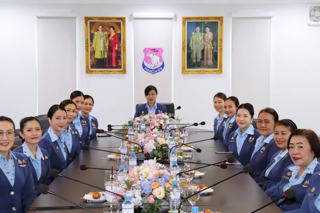 เชียงใหม่-กองบิน 41 ต้อนรับ “ประธานชมรมคู่สมรสทหารอากาศ กองบิน 41” ท่านใหม่