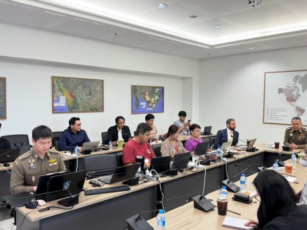 จเรตำรวจแห่งชาติ ขยายความร่วมมือ Warroom IAC หารือผู้แทน International Narcotics and Law Enforcement Affairs (INL) กระทรวงการต่างประเทศสหรัฐ