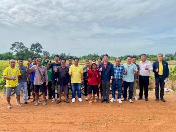 ฉะเชิงเทรา-อบจ.เร่งผลักดัน โครงการก่อสร้างปรับปรุงผิวจราจรแอสฟัลติกคอนกรีตสายหนองน้ำกิน -หนองดอน