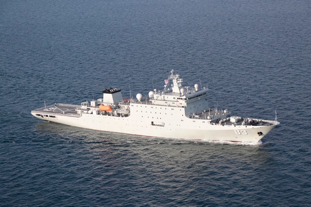 หมู่เรือฝึกนักเรียนนายเรือ สาธารณรัฐประชาชนจีน เข้าเยือนประเทศไทย