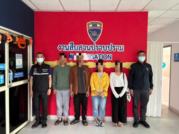 เชียงใหม่-ตม.เชียงใหม่ รวบ 4 เมียนมาต่างด้าว ลักลอบทำงานโดยไม่ได้รับอนุญาตได้วันละ 250 บาท