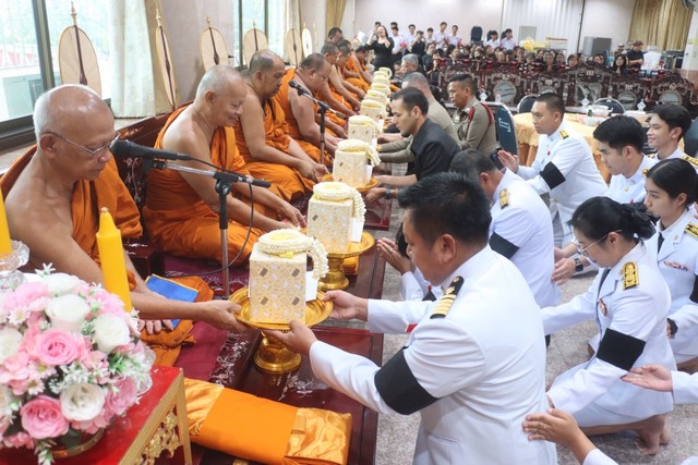 สมุทรปราการ-คณะสงฆ์วัดหนามแดง ประกอบพิธีบำเพ็ญกุศลสัตตมวาร อุทิศถวายพระราชกุศลพระบรมราชชนนีพันปีหลวง
