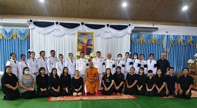 นครปฐม-คณะสงฆ์ ร่วมกับ อำเภอกำแพงแสน จัดพิธีบำเพ็ญกุศลสัตตมวาร (7 วัน)อุทิศถวายพระราชกุศล สมเด็จพระนางเจ้าสิริติกิ์ พระบรมราชินีนาถ พระบรมราชชนนีพันปีหลวง