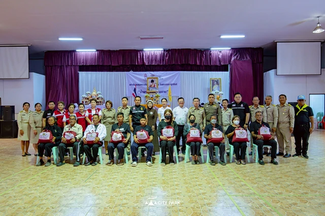 อยุธยา – อยุธยาซิตี้พาร์ค ปันน้ำใจช่วยผู้ประสบภัยน้ำท่วม อ.บางบาล