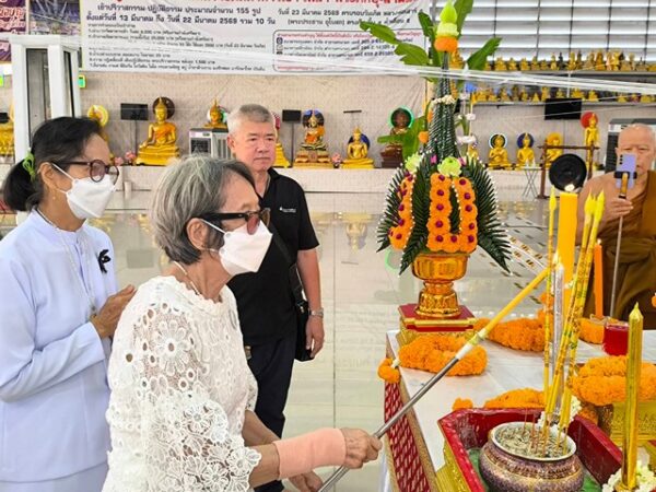 นครนายก – วัดธรรมปัญญา สวดมหาพุทธาภิเษก องค์หลวงพ่อเสาร์ 5 สวดนพเคราะห์ เสริมดวง เสริมทรัพย์ เสริมสิริมงคล ธุรกิจหน้าที่การงาน
