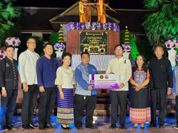 สุโขทัย-อบจ.เปิดงานสักการะสองพ่อขุนวีรบุรุษแห่งชาติไทย สนับสนุนงบประมาณสืบสานวัฒนธรรมเมืองบางขลังให้คงอยู่คู่สุโขทัย