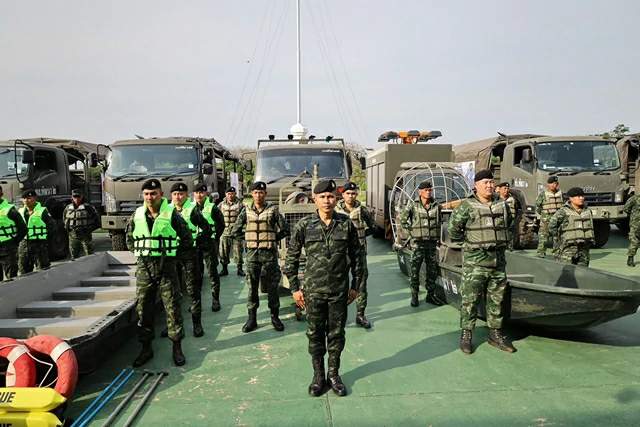 กองทัพภาคที่ 2 พร้อมส่งกองร้อยบรรเทาสาธารณภัย ช่วยน้ำท่วมหาดใหญ่