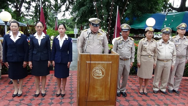 อ่างทอง-จัดพิธีบวงสรวงและวางพวงมาลา เพื่อรำลึกถึงขุนรองปลัดชู และผู้เสียสละของวีรชนแขวงเมืองวิเศษไชยชาญ