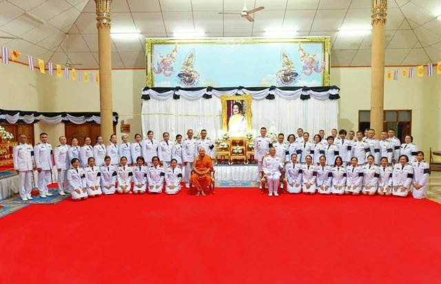 รพ.สมเด็จพระนางเจ้าสิริกิติ์ฯ บำเพ็ญกุศลสวดพระพุทธมนต์ อุทิศถวายพระราชกุศลแด่ สมเด็จ พระบรมราชชนนี พันปีหลวง