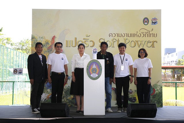 ฉะเชิงเทรา-ครั้งแรกของฉะเชิงเทรา มรร. จัดใหญ่ “แปดริ้ว SOFT POWER ความงามแห่งวิถีไทย”ประกวดไก่พื้นเมืองไทยเขียวโสธรและปลากัดแปดริ้ว ส่งเสริมอัตลักษณ์ท้องถิ่น