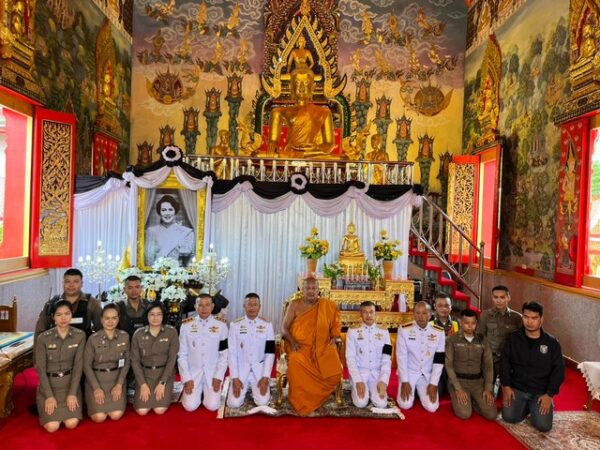 สมุทรปราการ-วัดบางพลีใหญ่กลาง ประกอบพิธีบำเพ็ญกุศลสัตตมวาร ครบ 15 วัน อุทิศถวายพระราชกุศลพระบรมราชชนนีพันปีหลวง