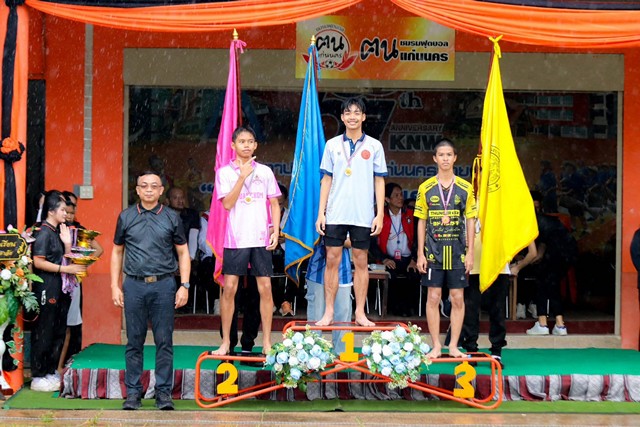 ขอนแก่น-ดอกจานเกมส์ กีฬาภายในแก่นนครวิทยาลัย นำกีฬาสมัยใหม่เข้าร่วม จัดรูปแบบขบวนพาเหรดแสดงความอาลัยพระบรมราชชนนีพันปีหลวง