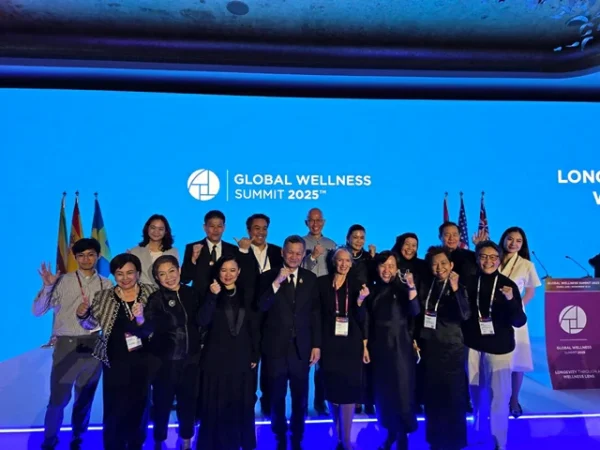 กรมการแพทย์แผนไทยฯ รับสิทธิ์การเป็นเจ้าภาพการจัดงาน “Global Wellness Summit 2026” ดันประเทศสู่ศูนย์กลางเวลเนสโลก  คาดสร้างมูลค่าเศรษฐกิจหมื่นล้าน หนุนท่องเที่ยวสุขภาพโตพุ่ง