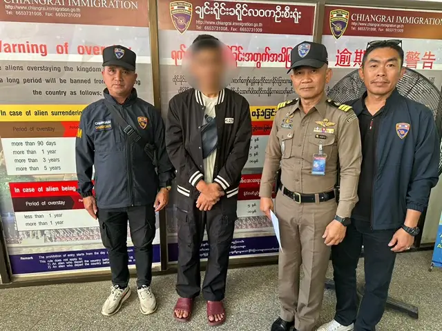 “เชียงราย”-ตม.เชียงราย จับกุมหมายจับหน้าด่านแม่สายเคสยา 700,000 จากห้วยไร่”