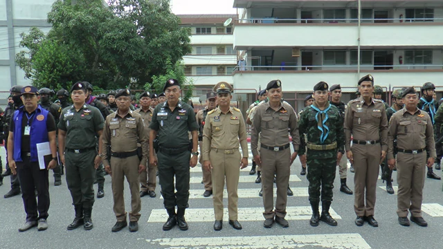 ยะลา-เบตง / ปล่อยแถวกวาดล้างอาชญากรรมก่อนเทศกาล