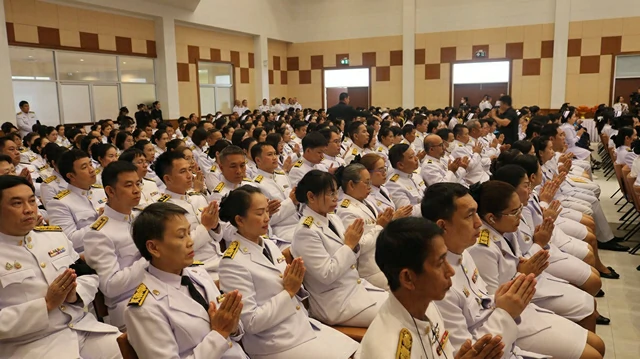 ลำพูน – จังหวัดลำพูน ประกอบพิธีบำเพ็ญกุศลปัญญาสมวาร(50 วัน) อุทิศถวายพระราชกุศล สมเด็จพระนางเจ้าสิริกิติ์ พระบรมราชินีนาถ พระบรมราชชนนีพันปีหลวง