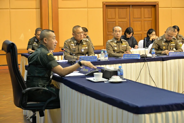 สำนักงานตำรวจแห่งชาติ แถลงเปิดปฏิบัติการปิดล้อมตรวจค้นทั่วประเทศ  กวาดล้างยาเสพติดให้สิ้นซาก ขุดรากขบวนการค้ายานรก