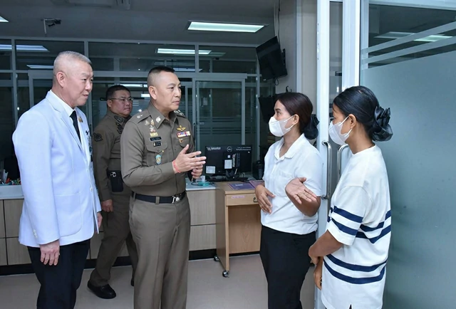 ผบ.ตร.เยี่ยม ตชด.ผู้กล้า แนวหน้าชายแดน บาดเจ็บ สั่งทีมแพทย์ดูแลเต็มที่