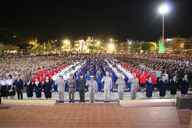 ร้อยเอ็ด…จังหวัดร้อยเอ็ด รวมพลังส่งกำลังใจ ส่งกำลังใจให้พี่น้องทหารที่ปฏิบัติหน้าที่ในพื้นที่ชายแดน