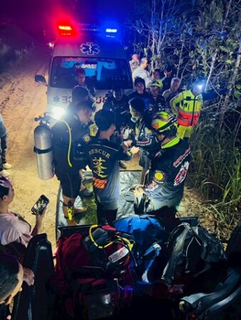 กระบี่-เศร้าปีใหม่ ครอบครัวชาวพม่าพาไปงมหอยหาปลาแล้วจมน้ำเสียชีวิต