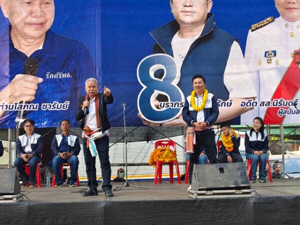 ร้อยเอ็ด โสภณชูนโยบายเพิ่มรายได้เกษตรกร ไม่ประกาศล้างหนี้ หลอกประชาชน