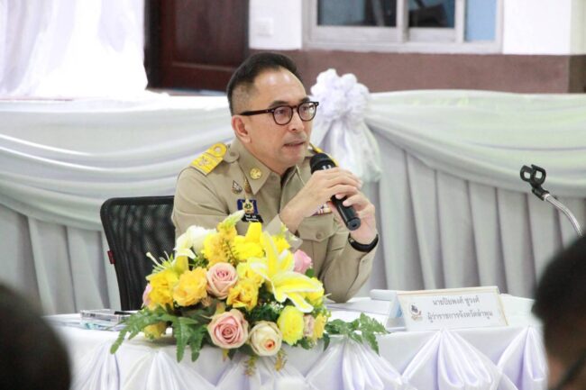 ลำพูน – ผู้ว่าราชการจังหวัดลำพูน ลงพื้นที่พบปะส่วนราชการในพื้นที่อำเภอเวียงหนองล่อง เน้นนโยบาย 3 ด้าน ร่วมกันขับเคลื่อนงานตามนโยบายของจังหวัด และของรัฐบาลให้บรรลุเป้าหมาย เกิดประโยชน์ต่อประชาชนในพื้นที่