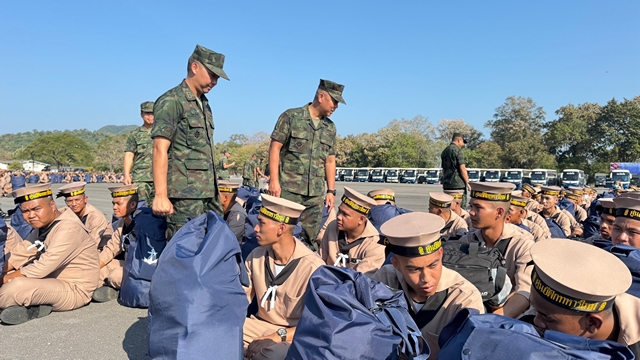 “ผู้การถือว่าของขวัญปีใหม่ 2569 ที่ดีที่สุดสำหรับศูนย์ฝึกทหารใหม่ กรมยุทธศึกษาทหารเรือในปีนี้คือ ทหารใหม่ผลัดที่ 3/68 ทั้ง 2,934 นาย