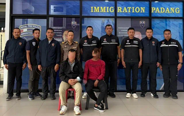 สงขลา-ตม.สงขลา ร่วมกับ สืบ ตม. 4 และสืบเมืองอุดรฯ สกัดแกงค์ทุบรถชาวต่างชาติ คาด่านชายแดน