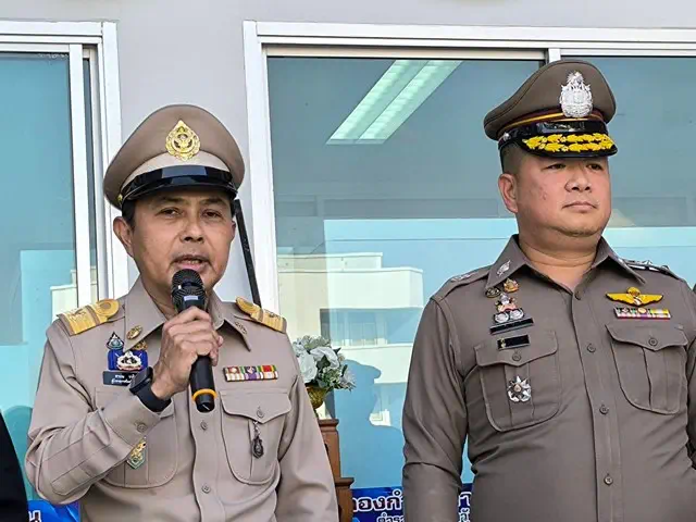 นครนายก ตำรวจภูธรจังหวัดนครนายก แถลงข่าวความคืบหน้า กรณี เพลิงไหม้พื้นที่การเกษตรที่นาจำนวน 9500 ไร่