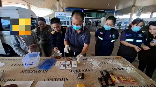 มุกดาหาร -ข้าวสารหรือจะสู้ “ยาอี” ! ทพ.มุกดาหาร ตาไว รวบสาว สปป.ลาว คาด่านสะพานมิตรภาพไทย-ลาว แห่งที่ 2