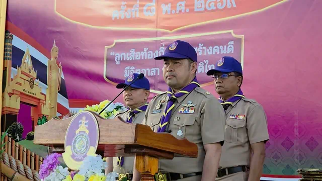 ร้อยเอ็ด…ร้อยเอ็ดเปิดชุมนุมลูกเสือท้องถิ่นแห่งชาติ ครั้งที่ 8 รวมพลังเยาวชนกว่า 2,500 คน จากทั่วประเทศ