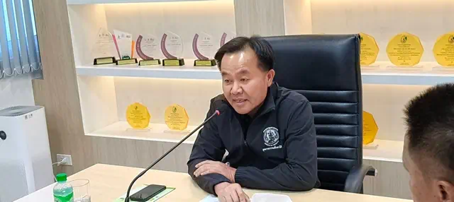 สระบุรี-รมช.อุตสาหกรรมลงพื้นที่สระบุรีตรวจสอบการแก้ไขปัญหาน้ำเสียจากสถานประกอบการ