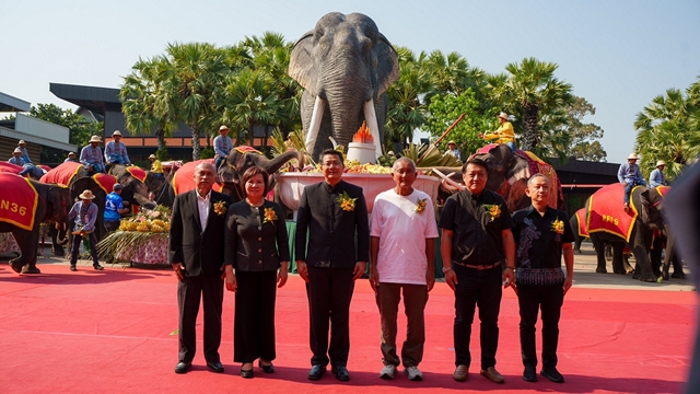 สวนนงนุชพัทยาจัดวันช้างไทยสุดยิ่งใหญ่ ขบวนช้าง–พิธีฮ้องขวัญ สืบสานวัฒนธรรมไทย