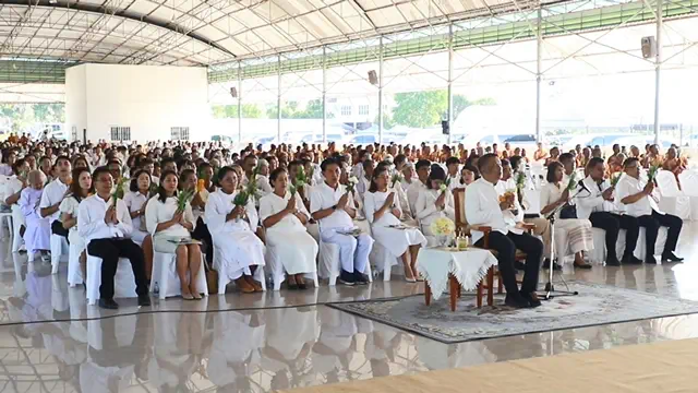 สงขลา-พุทธศาสนิกชนชาวสงขลา พร้อมใจร่วมเวียนเทียน เนื่องในเทศกาลวันสำคัญทางพระพุทธศาสนา “วันมาฆบูชา” ประจำปี 2569