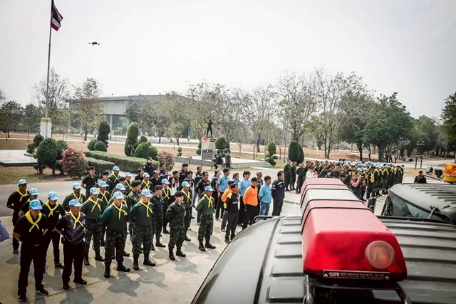 มณฑลทหารบกที่ 310 พิธีเปิดโครงการ “ราษฎร์ รัฐ ร่วมใจ ช่วยภัยแล้ง” ประจำปี 2569