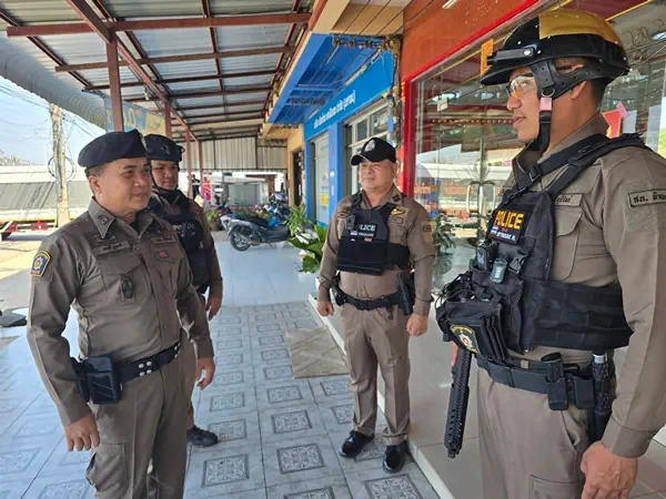 บุรีรัมย์ ตำรวจเข้ม เพิ่มความถี่ตรวจร้านทอง หลังทองคำปรับสูงขึ้นจากสภาวะสงคราม