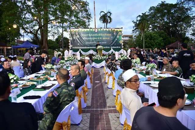 นราธิวาส – นายกเมืองนราฯโป่งธนาวิทย์ หนุนส่งเสริมพิธีละศีลอดเดือนรอมฏอน(ฮ.ศ.1447) สร้างสัมพันธ์ อันดีงามชาวไทย-มุสลิม