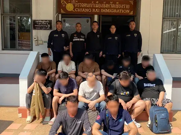 “เชียงราย”ตม.เชียงรายรวบ11สแกมเมอร์จีนหนีการกวาดล้างจากท่าขี้เหล็กเมียนมาเข้าไทย”