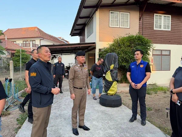 ชลบุรี-ตม ชลบุรี ลุยจับหนุ่มรัสเซีย ลักลอบผลิตกัญชาเถื่อน