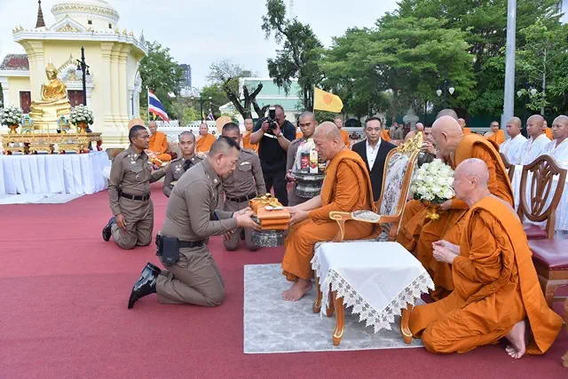 สำนักงานตำรวจแห่งชาติจัดโครงการอุปสมบทหมู่นักเรียนนายร้อยตำรวจ เพื่อถวายเป็นพระราชกุศลแด่สมเด็จพระนางเจ้าสิริกิติ์ พระบรมราชินีนาถ พระบรมราชชนนีพันปีหลวง