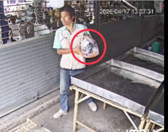 นครนายก- คลิปกล้องวงจรปิดจับภาพคนร้ายลักทรัพย์อาหารแปรรูป