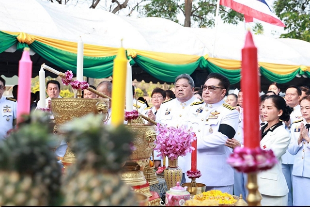อยุธยา – เทศบาลนครพระนครศรีอยุธยาจัดพิธีบวงสรวง “สมเด็จพระเจ้าอู่ทอง” เนื่องในวันสถาปนากรุงศรีอยุธยา ครบรอบ 676 ปี