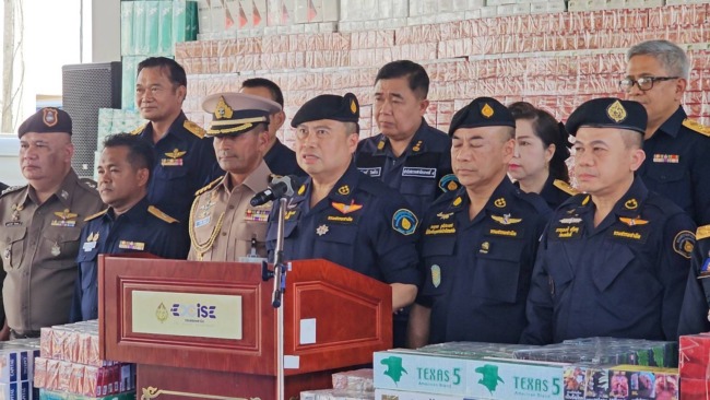 สรรพสามิตลุยเดือด! กวาดล้าง 7 จังหวัดใต้ จับ 622 คดี ฟันค่าปรับพุ่ง 245 ล้าน – ยาสูบเถื่อนระบาดหนัก