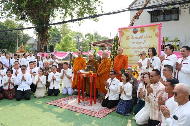กาฬสินธุ์ ฤกษ์ดี พิธีพลีกรรมตัดไม้มงคล จัดสร้างเสาหลักเมืองกาฬสินธุ์ใหม่