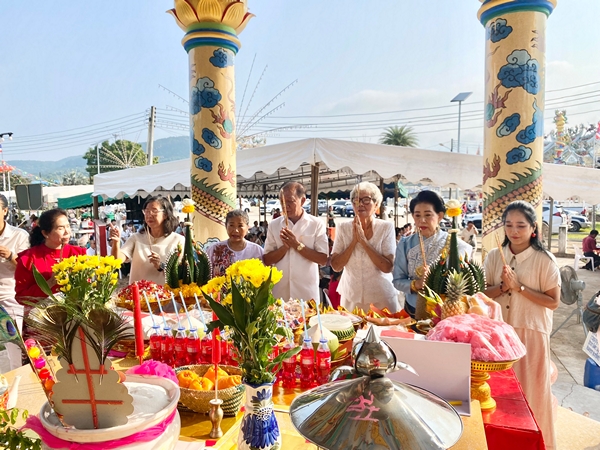 ตราด -ศาลเจ้าแม่ทับทิมคลองใหญ่จัดพิธีเบิกเนตรพระสังกัจจายน์