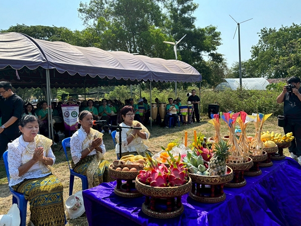 พิษณุโลก ม.นเรศวร สืบสานพิธีทำขวัญข้าว ถ่ายทอดภูมิปัญญาชาวนาตำบลท่าโพธิ์